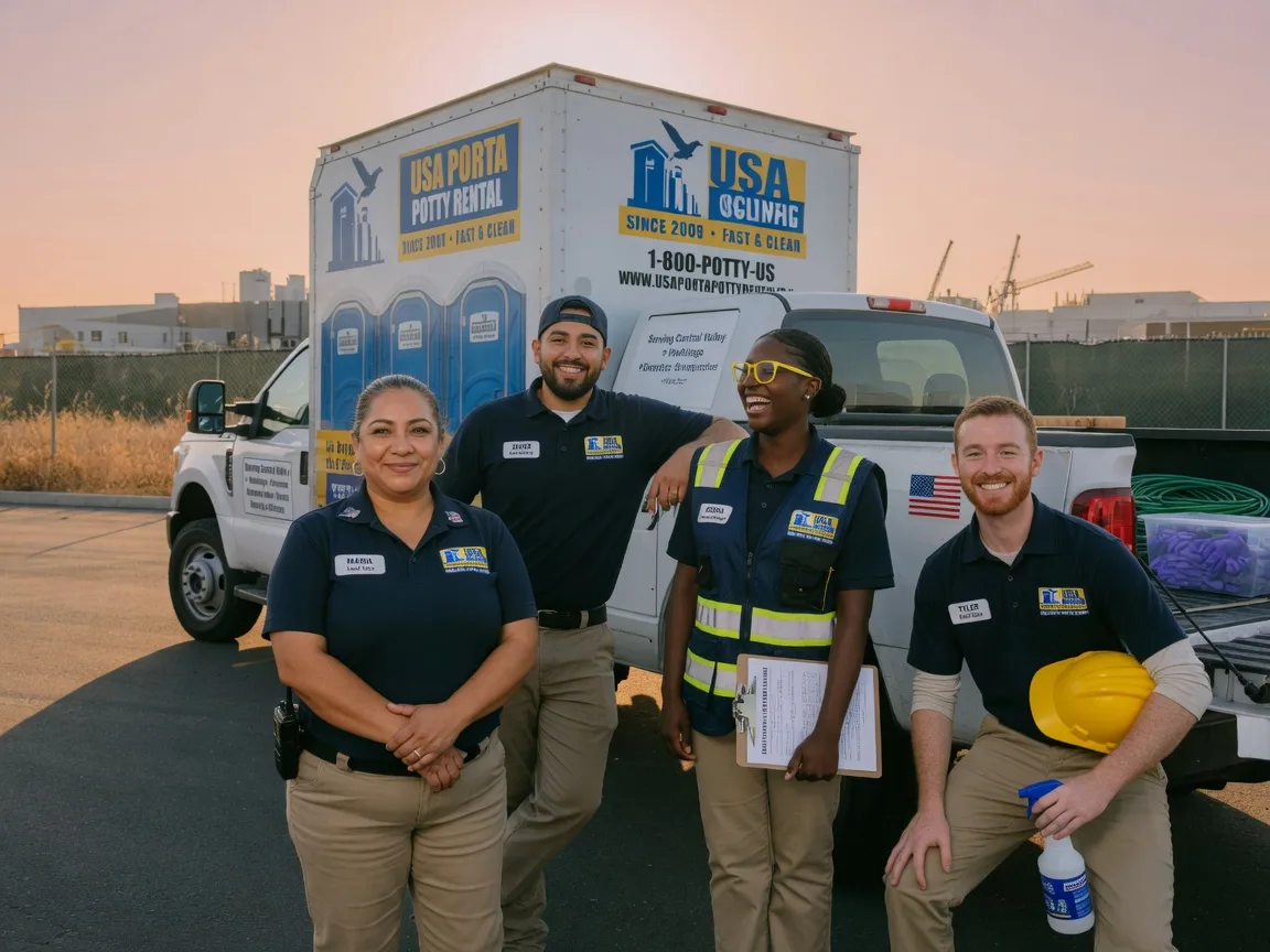 Porta Potty Rental company in Raisin City, CA